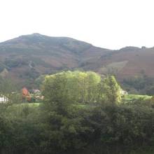 Pic du Mondarrain au dessus d'Ainhoa