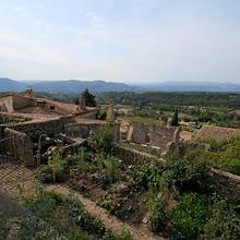 Depuis le haut du village de Mirmande