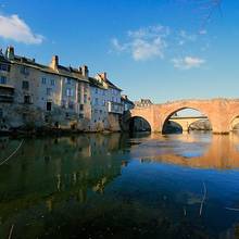 Vieux pont d'Espalion en Aveyron