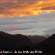 Crpuscule sur Bescat