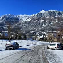 Beaucoup de neige dans Luz dbut fvrier