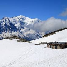Cabane à côté du refuge du Lac Blanc
