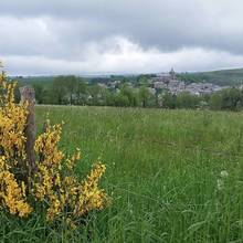 Le village de Laguiole sur les Hautes Terres