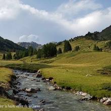 Photo : Fin de journée sur la Clarée Fin de journée sur la Clarée