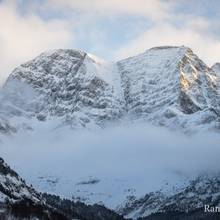 Les Astazous sous la neige en d�cembre