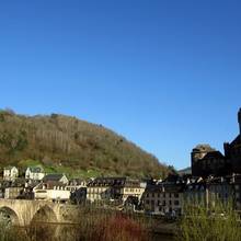 Randonn�e � Estaing, village Aveyronnais