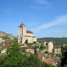 Saint Cirq Lapopie dans le Lot
