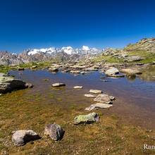 Photo : Un des lacs des Gardioles Un des lacs des Gardioles