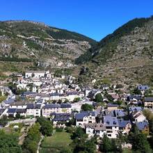 Village de Sainte Enimie dans les Gorges du Tarn