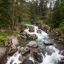 Photo : Torrent dans la vallée du Marcadau Torrent dans la vallée du Marcadau