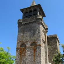 Beau temps sur Sainte Radegonde et son église