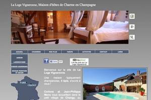 Chambres d'htes La Loge Vigneronne  Changy (Corinne et J.P. Menu-Jacquier)
