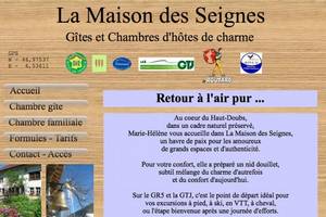Chambres d'htes La Maison des Seignes  Les Gras (Marie-Hlne et Herv Poulalion)