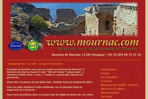 Chambres d'h�tes Domaine de Mournac � Antugnac (Arlette et J-C. Beziau)