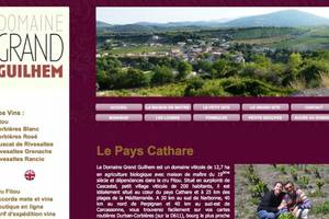 Chambres d'h�tes Domaine Grand Guilhem � Cascastel-des-Corbi�res (Famille Contrepois)