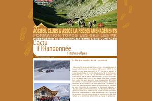Comit dpartemental de la randonne pdestre des Hautes-Alpes