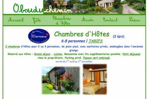 Chambres d'h�tes Obouduchemin � Cindr�