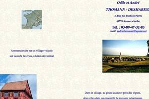 Chambres d'h�tes � Ammerschwihr (Odile et Andr� Thomann-Desmarest)