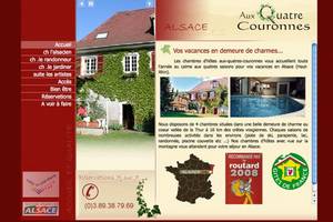 Chambres d'h�tes Aux Quatre Couronnes � Husseren-Wesserling (Yvonne et Dominique Herrgott)