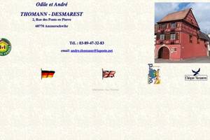G�tes � Ammerschwihr (Odile et Andr� Thomann-Desmarest)