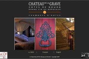 Chambres d'htes Le Chteau de la Grave  Bourg-sur-Gironde (Philippe et Valrie BASSEREAU)