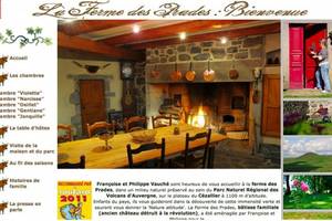 Adresse : Chambres d'hôtes Ferme des Prades à Landeyrat (Françoise et Philippe Vauché) Chambres d'hôtes Ferme des Prades à Landeyrat (Françoise et Philippe Vauché)
