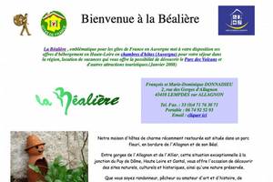 Chambres d'htes La Balire  Lempdes sur Allagnon (famille Donnadieu) 