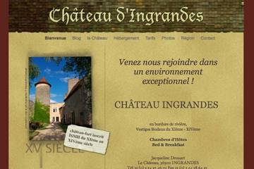 Adresse : Chambres d'hôtes Château d'Ingrandes à Ingrandes (Jacqueline Drouart) Chambres d'hôtes Château d'Ingrandes à Ingrandes (Jacqueline Drouart)