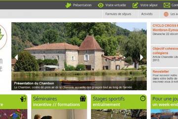 Adresse : Le Chambon : Centre de plein air de la Charente Le Chambon : Centre de plein air de la Charente