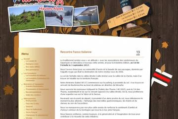Adresse : Comité Départemental de la Randonnée des Hautes-Alpes Comité Départemental de la Randonnée des Hautes-Alpes
