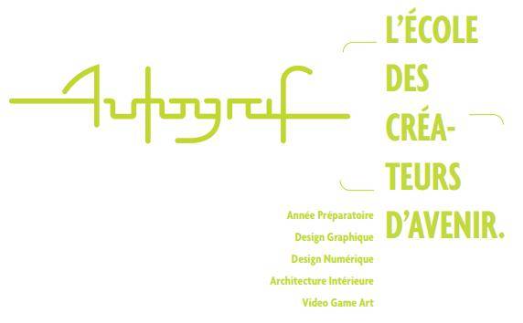 Autograf, l'&Eacute;cole des cr&eacute;ateurs d'avenir