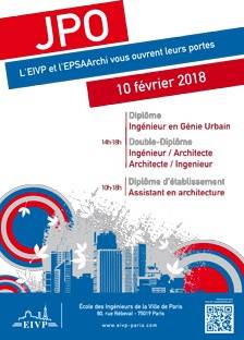 L'EIVP vous invite à sa journée Portes Ouvertes Samedi 10 février 2018 L'EIVP vous invite à sa journée Portes Ouvertes Samedi 10 février 2018